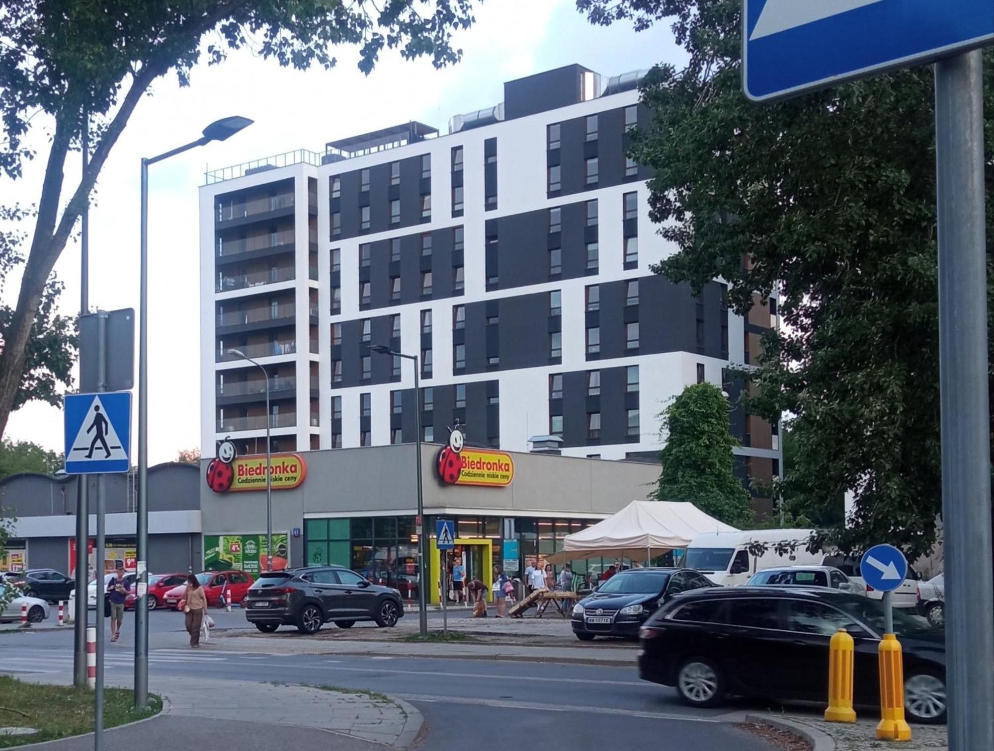 Zloty Apartament Bokserska Warschau Exterior foto